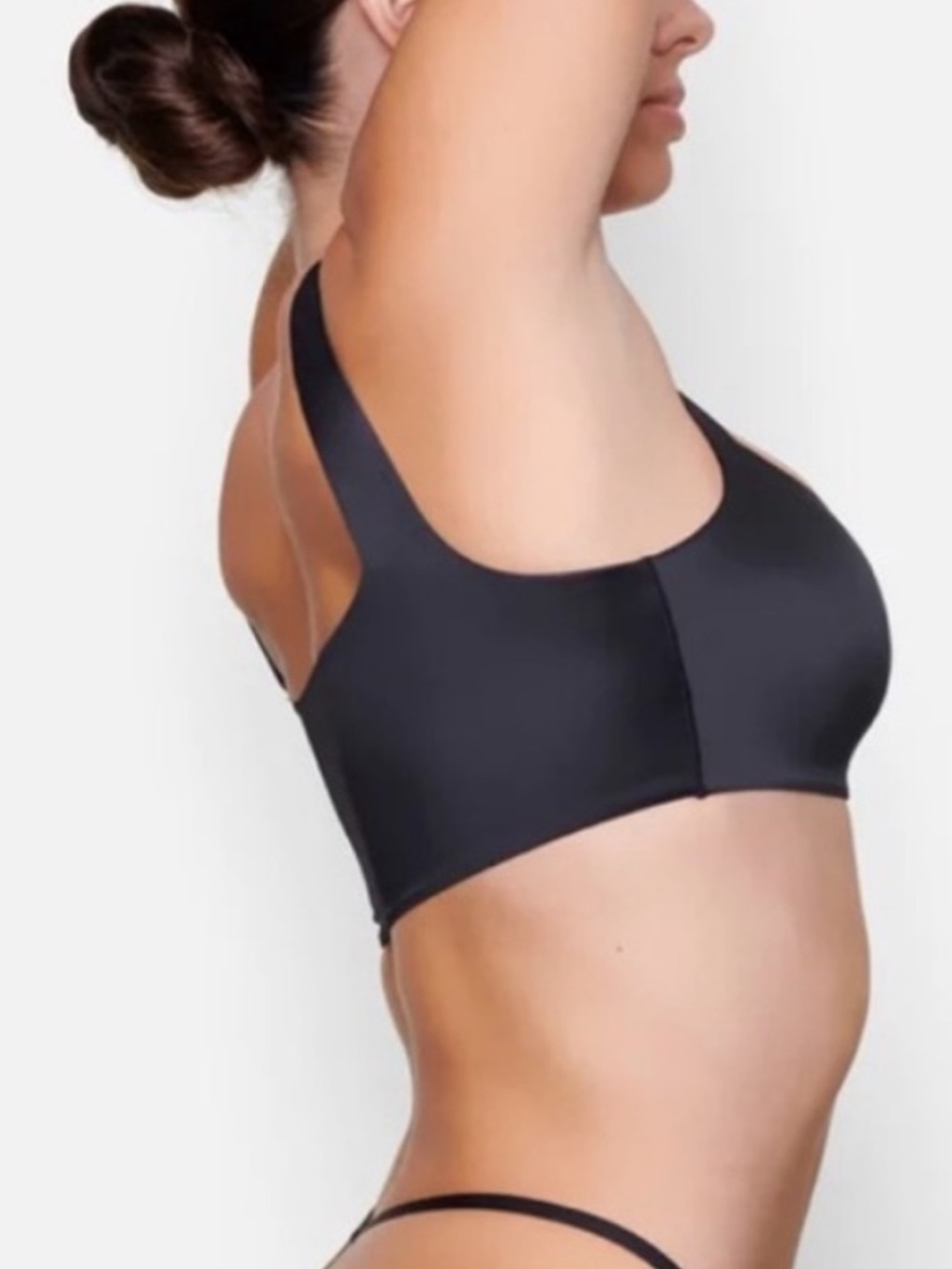 SKIMS Stretch Satin Square Neck Bra XS - Picture 3 of 8